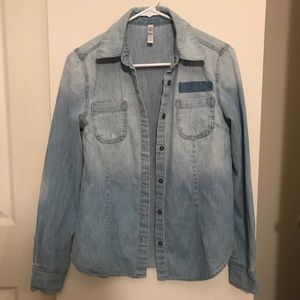 Ombré Denim Shirt